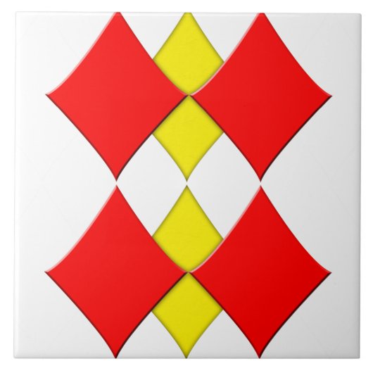 ダイヤモンド タイル (正面)