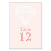 ダイヤモンド テーブルナンバー (裏面)