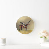 ダイヤモンド、デニスFitzpatrickが付いている、1799年(油 ラウンド壁時計 (ホーム)