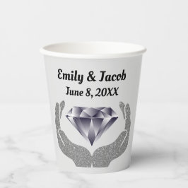 ダイヤモンド ハンズ ウェディング 紙コップ