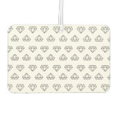 ダイヤモンド・パターン・カー・エアー・フレッシュナー カーエアーフレッシュナー (裏面)