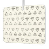 ダイヤモンド・パターン・カー・エアー・フレッシュナー カーエアーフレッシュナー (左)