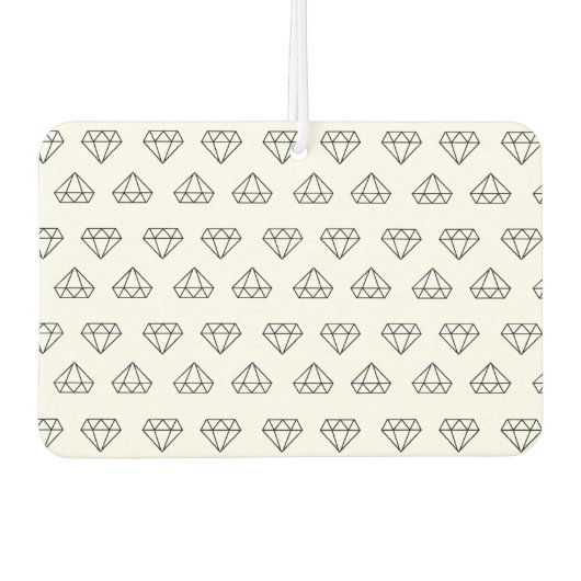 ダイヤモンド・パターン・カー・エアー・フレッシュナー カーエアーフレッシュナー (正面)