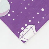 ダイヤモンド&パールブランケット フリースブランケット (角)