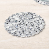 ダイヤモンド ペーパーコースター (アングル)