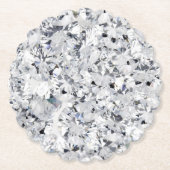 ダイヤモンド ペーパーコースター (正面)