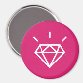 ダイヤモンド マグネット (正面/裏面)