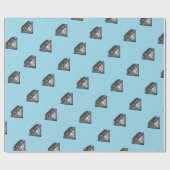 ダイヤモンド ラッピングペーパー (フラット)