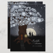 ダイヤモンド·ラブ·ツリー 招待状 (正面/裏面)