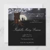 ダイヤモンド ラブ ツリー 招待状 (裏面)