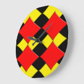 ダイヤモンド ラージ壁時計 (傾斜)