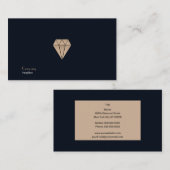 ダイヤモンド 名刺 (正面/裏面)