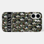 ダイヤモンド、宝石のジュエリーパターン Case-Mate iPhoneケース (裏面 (横))