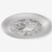 ダイヤモンド 紙皿 (アングル)