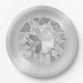 ダイヤモンド 紙皿 (正面)