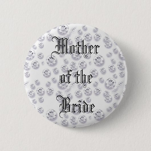 ダイヤモンド 缶バッジ (正面)