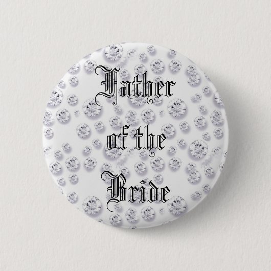 ダイヤモンド 缶バッジ (正面)