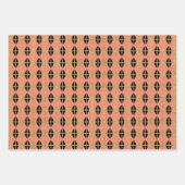 ダイヤモンド&金ゴールドグリッドトリオIII ラッピングペーパーシート (正面3)