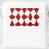 ダイヤモンド 長方形シール (バッグ)