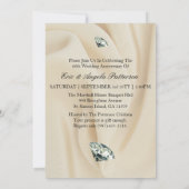 ダイヤモンド 60周年 結婚記念日 写真 招待状 (裏面)