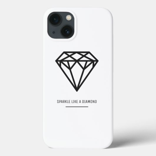 ダイヤモンド Case-Mate iPhoneケース (裏面)