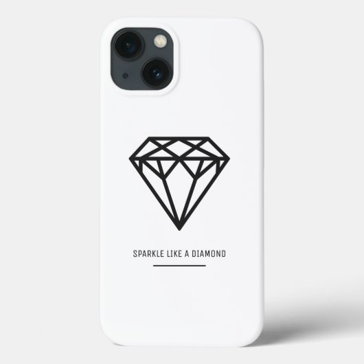 ダイヤモンド Case-Mate iPhoneケース (裏面)