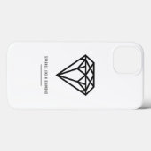 ダイヤモンド Case-Mate iPhoneケース (裏面 (横))
