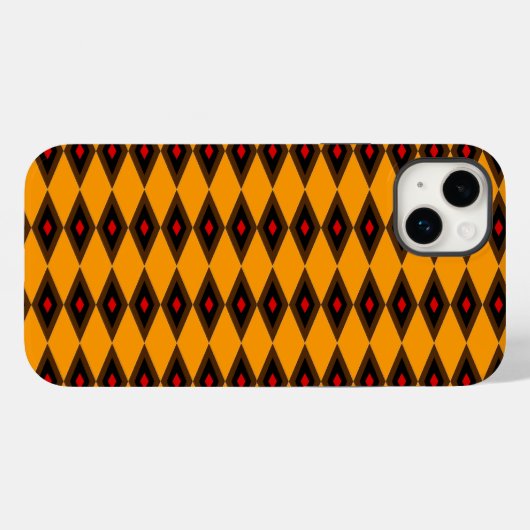 ダイヤモンド Case-Mate iPhoneケース (裏面 (横))