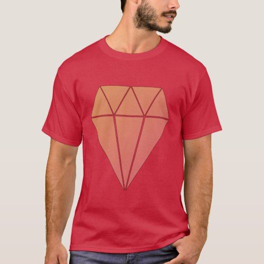 ダイヤモンド Tシャツ (正面)