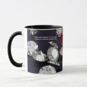 "ダイヤモンドCreationistで親友"のマグです マグカップ (左)