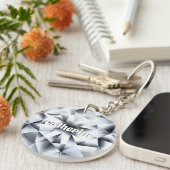 ダイヤモンドDIYの名前は宝石の女性 キーホルダー (正面右)