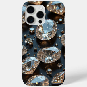 ダイヤモンドiPhoneケースはダイヤモンド実在ラグジュアリーに見える iPhone 15 Pro Maxケース