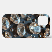 ダイヤモンドiPhoneケースはダイヤモンド実在ラグジュアリーに見える Case-Mate iPhoneケース (裏面 (横))