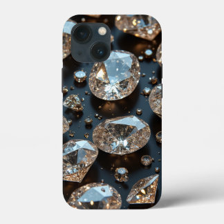 ダイヤモンドiPhoneケースはダイヤモンド実在ラグジュアリーに見える iPhone 13 Miniケース
