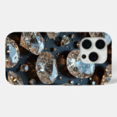 ダイヤモンドiPhoneケースはダイヤモンド実在ラグジュアリーに見える Case-Mate iPhoneケース (裏面 (横))