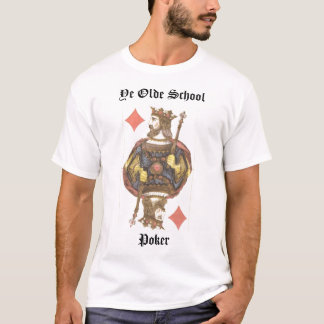ダイヤモンドYe Olde SchoolPokerの王 Tシャツ
