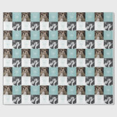 ダイヤモン結婚ド60周年記念写真2枚 ラッピングペーパー (フラット)