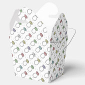 ダイヤ図解入りの、写真付きのモンドリングや輪 フェイバーボックス (オープン)