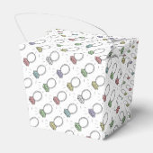 ダイヤ図解入りの、写真付きのモンドリングや輪 フェイバーボックス (裏面サイド)