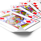 ダイヤ王室のンのフラッシュ フォトプリント            (角)