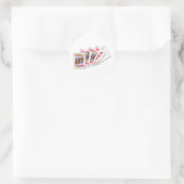 ダイヤ王室のンのフラッシュ ラウンドシール (バッグ)