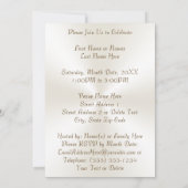 ダイヤ素晴らしモンド招待状パーソナライズされた 招待状 (裏面)