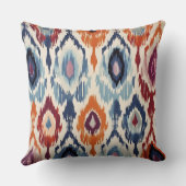 ダイヤ素朴モンドイカットパターン クッション (裏面)