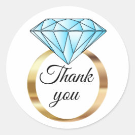 ダイヤ結婚モンドリングや輪ありがとう ラウンドシール