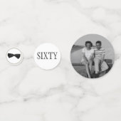 ダイヤ結婚モンド記念日パーティー コンフェッティ (正面)