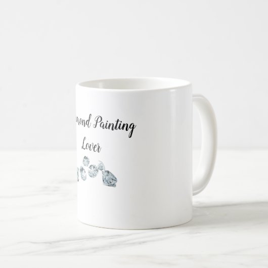 ダイヤ絵を描モンドの恋人 コーヒーマグカップ (正面右)