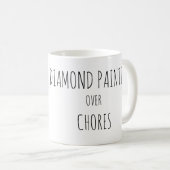 ダイヤ絵を描モンドの雑用 コーヒーマグカップ (正面右)