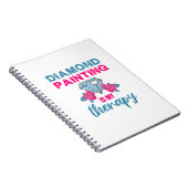 ダイヤ絵画モンドは私のセラピー ノートブック (右側)