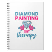 ダイヤ絵画モンドは私のセラピー ノートブック (正面)