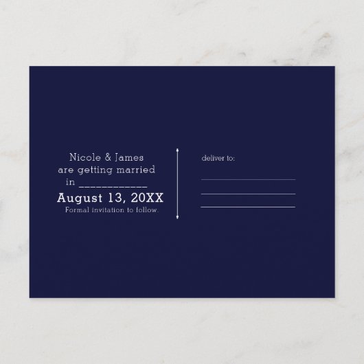 ダイヤ航海のモンドいかりきらきら光るグラム日付を保存 案内ポストカード (裏面)